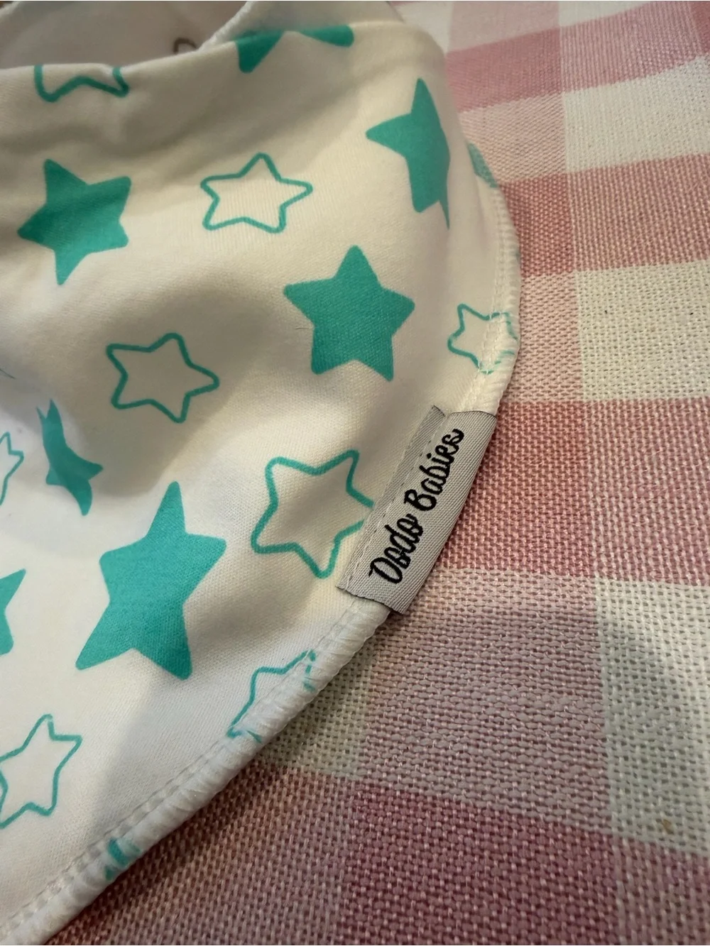 8 pcs burp babiesOrganic Cotton Baby Bandana Drool Bibs - Blue & Gray Set